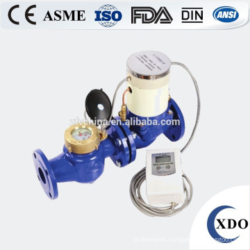 Big diameter prepaid water meter with super system